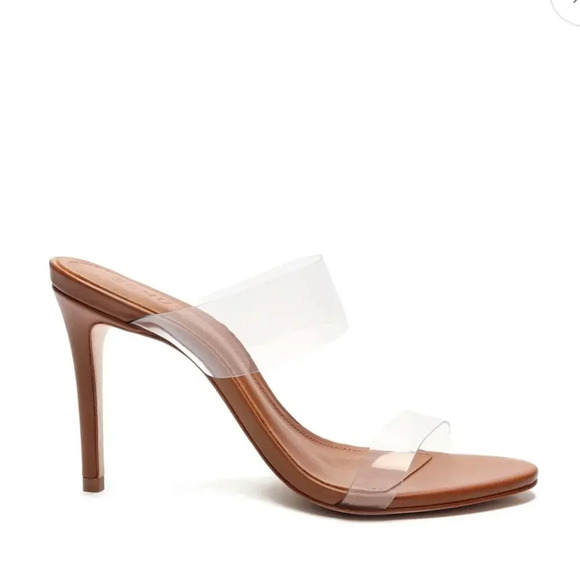 SCHUTZ Ariella Sandal Heels in Wood size‎ 6 - Picture 1 of 13